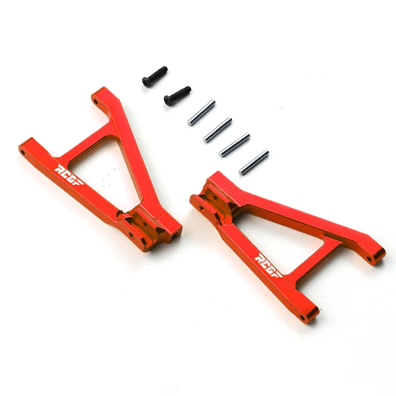 

RCGF 2Pcs Aluminum Upgrade Rear Lower Suspension Arm Set For 1/16RC Crawler Traxxas SLASH 4x4 2WD Short Course Car Upgrade Parts