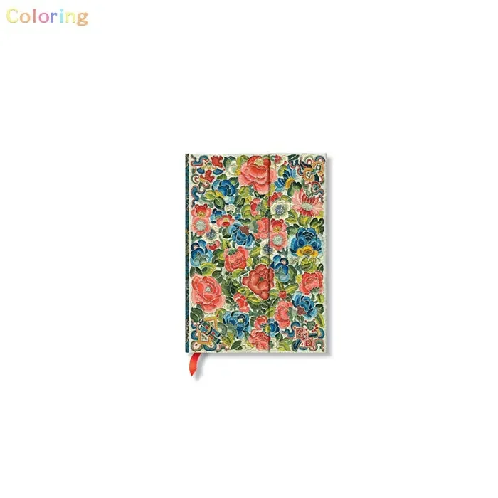 Paperblanks Hardcover Notebook, Pear Garden Wrap Address Book (Peking Opera Embroidery), Travel Journal, Daily Planner