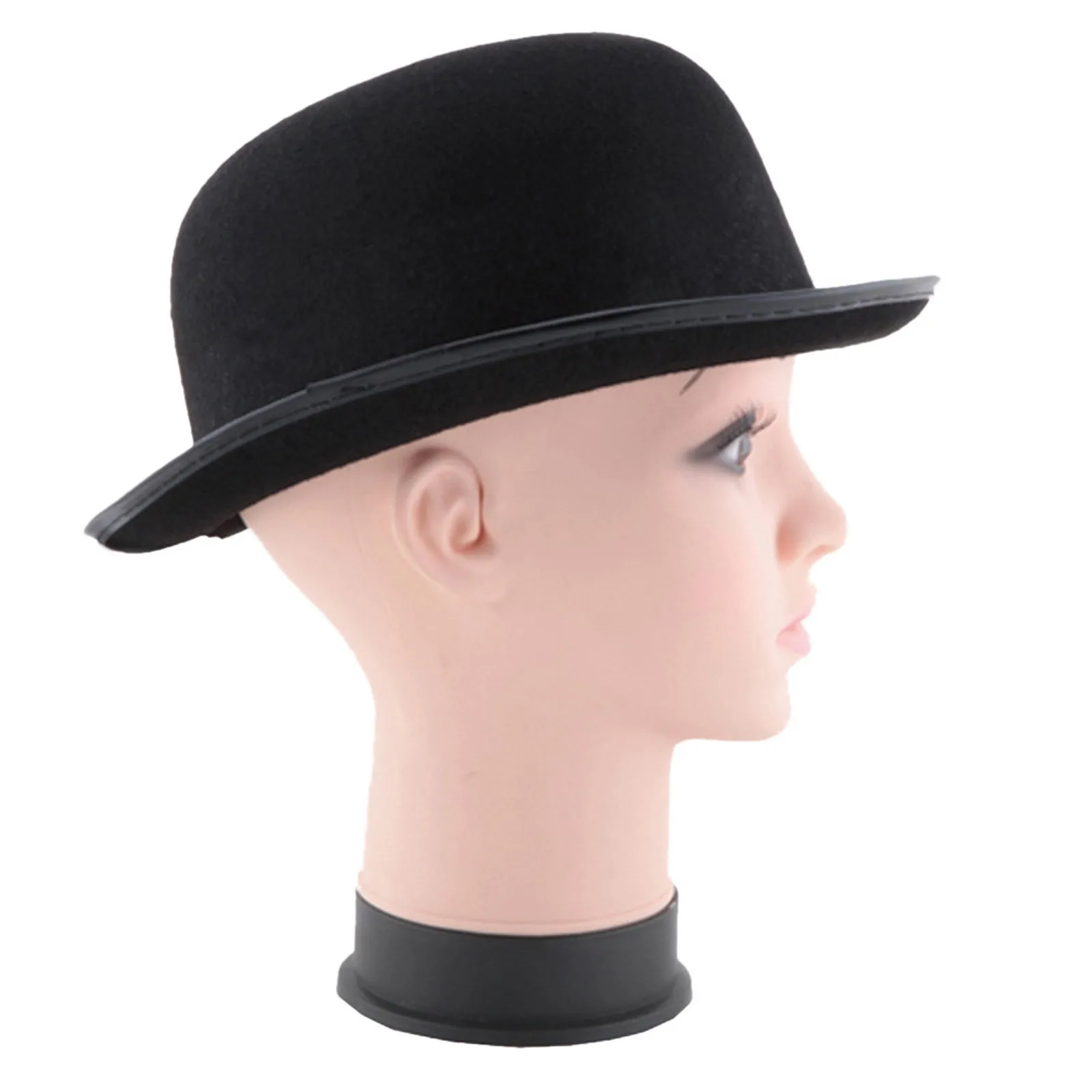Description Picture 5 of itemNew Black Magic Hat British Wind Felt Gentleman Hat Holiday Party Performance Jazz Hat Halloween Props Common For Men And Women