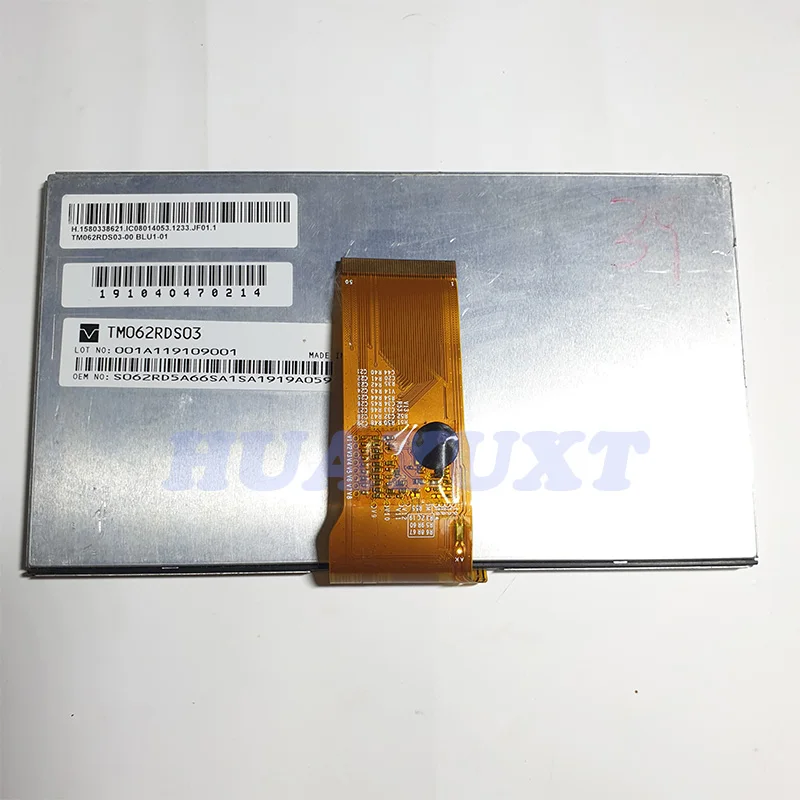 Original 6.2 Inch Inch Polegada 50 Pinos Painel de Tela Lcd Tm062rds03 para tm Navegação do Carro Tablet pc Gps Display Lcd Tela Reparo - Imagem 3