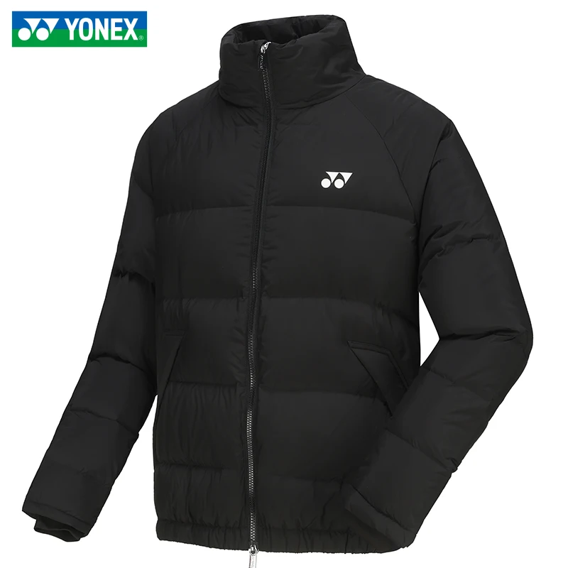 Authentic new Yonex YONEX winter badminton suit white duck down short down jacket 190054