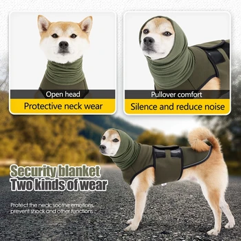 Winter Dog Clothes Warm Dog Coat Apparel Doggie Turtleneck Cozy Jacket Soft Shirt Vest Stylish Pet Outfit for Small to Large Dog 2
