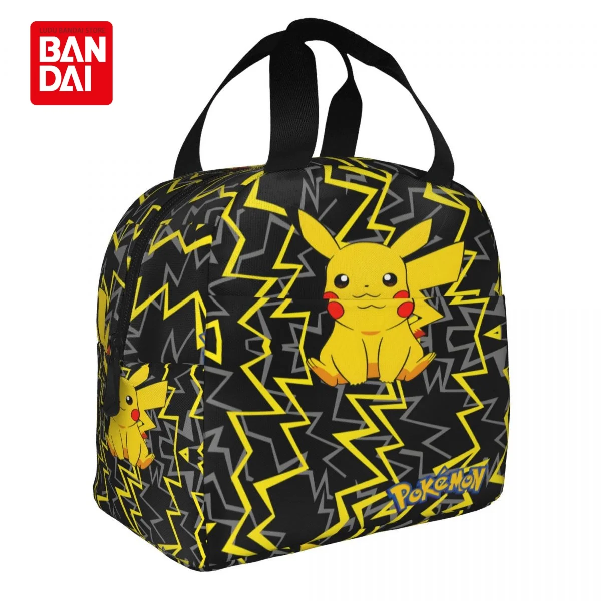 Thermos Kids Insulated Dual Compartment Lunch Bag, Pokemon 