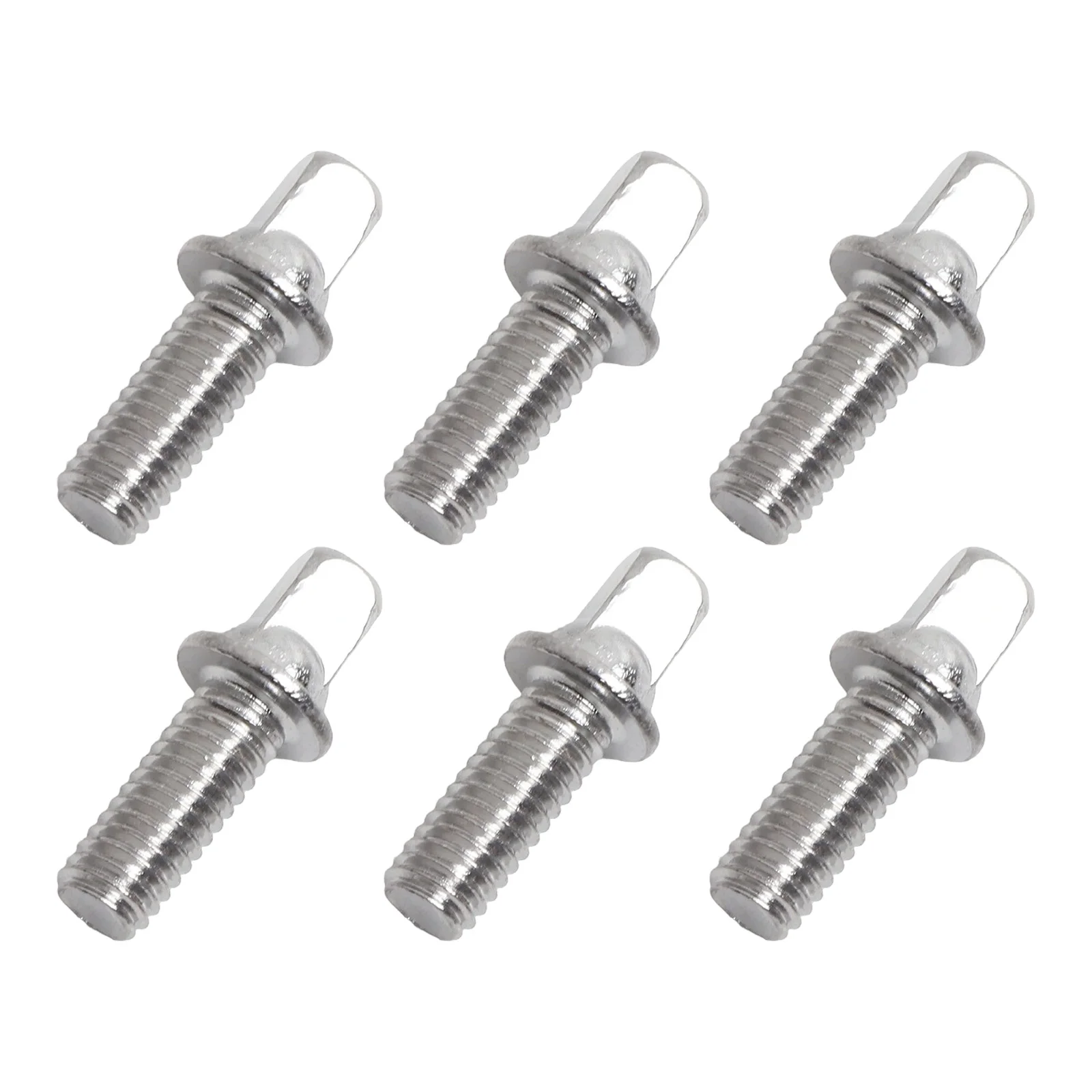 6 stücke Trommel Spannstange Schrauben 20/25/25mm Metall Gewinde Außen Quadratische Schrauben Für Snare Drum bolzen Zubehör – Detail 6