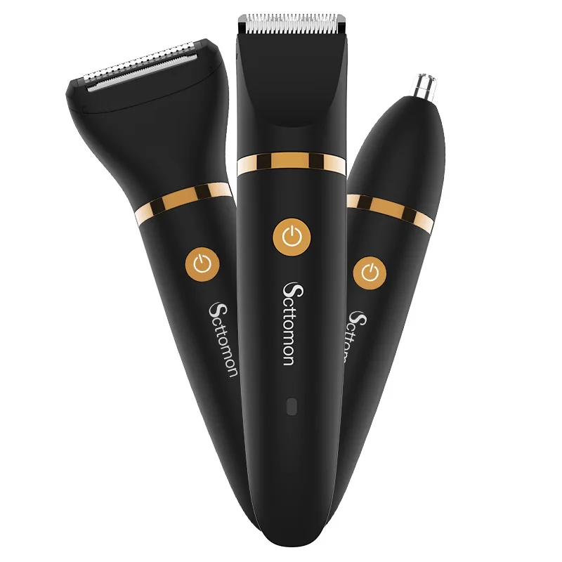 All in One Electric Hair Trimmer Public Groin Bikini Trimmer for Whole Body Ball Shaver Clipper Grooming Kit Male Epilator Razor 5