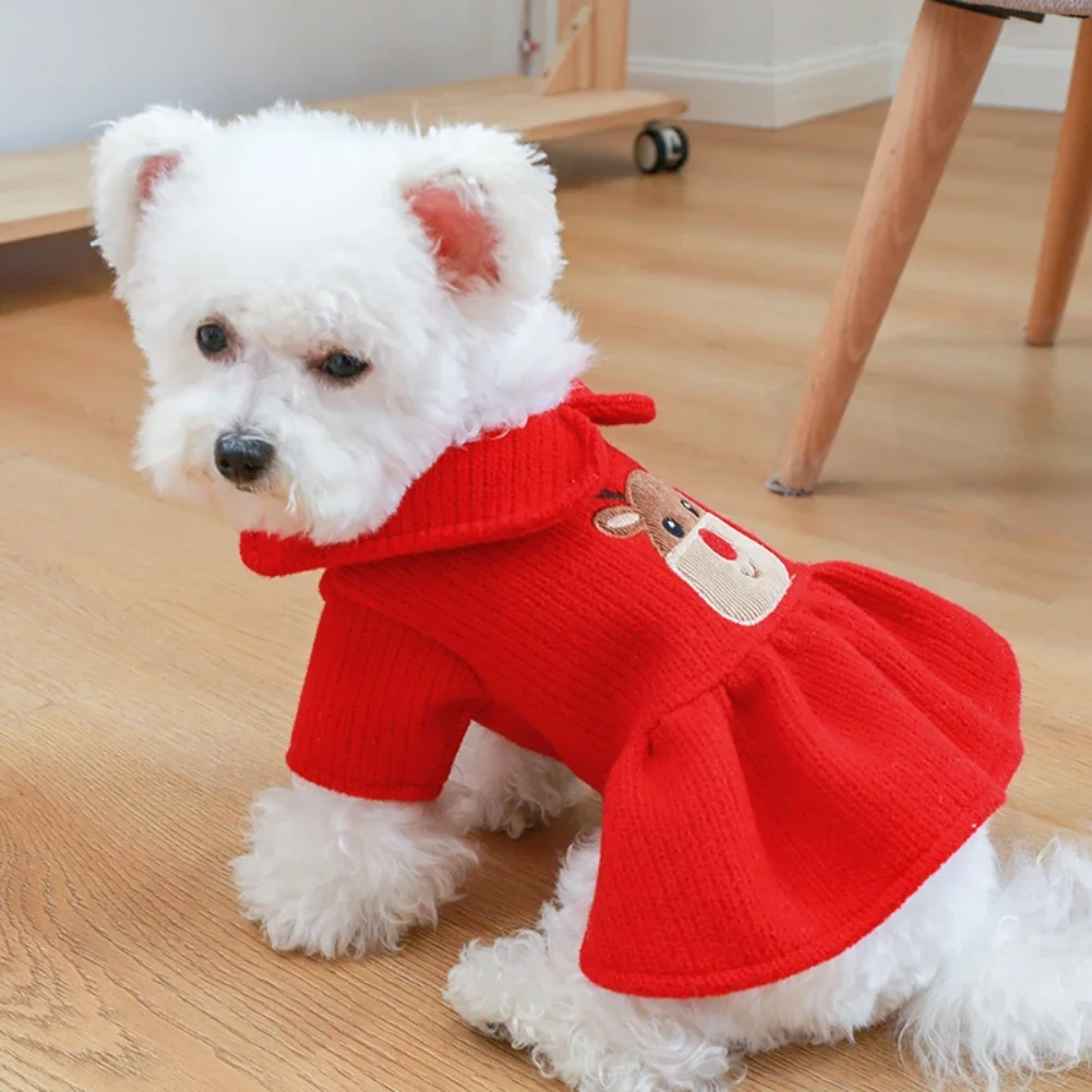 Winter Dog Sweater Coat 2