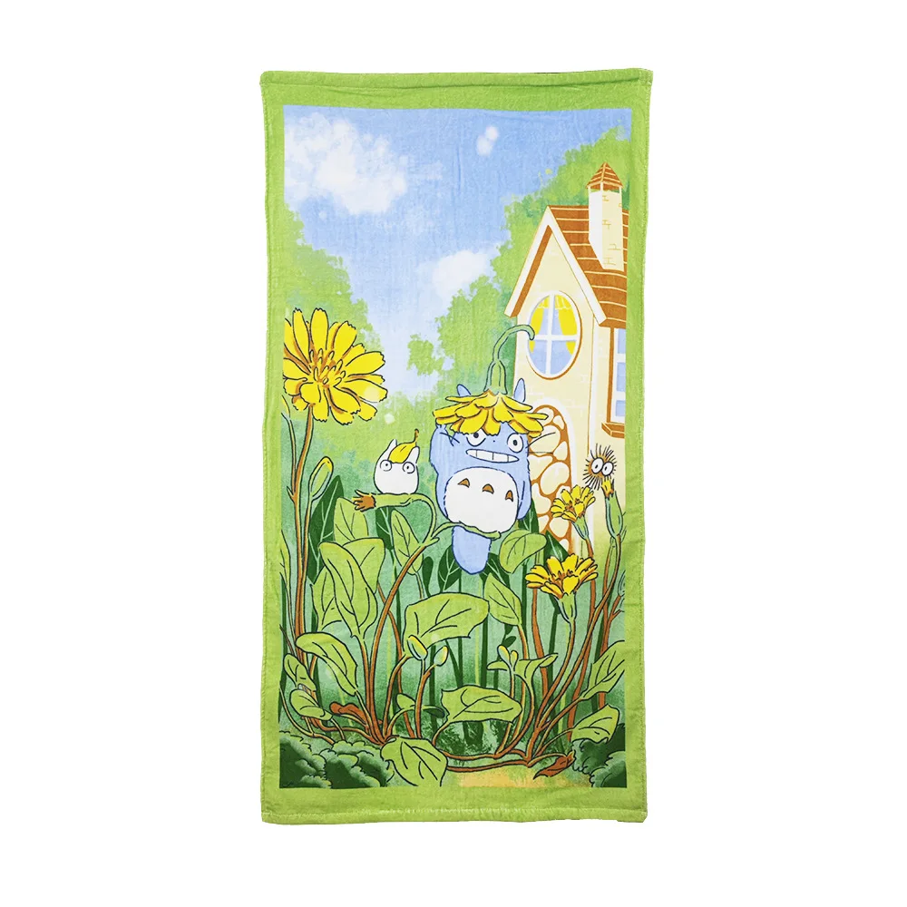 Japanese Cartoon Anime Cats Children Bath Towel Luxury for Kids Bathroom Beach 60*120 Cotton Velour Terry bath towel cotton beach towel