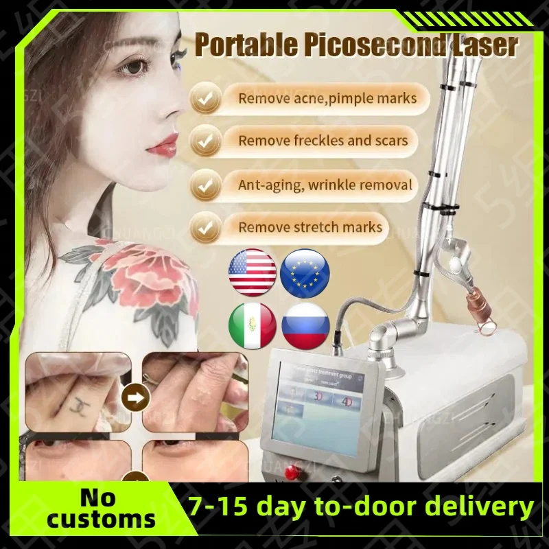 CO2 Portable Tightening Vaginal Acne Removal Smooth Scar Machine Fractional Laser Skin Rejuvenation Device