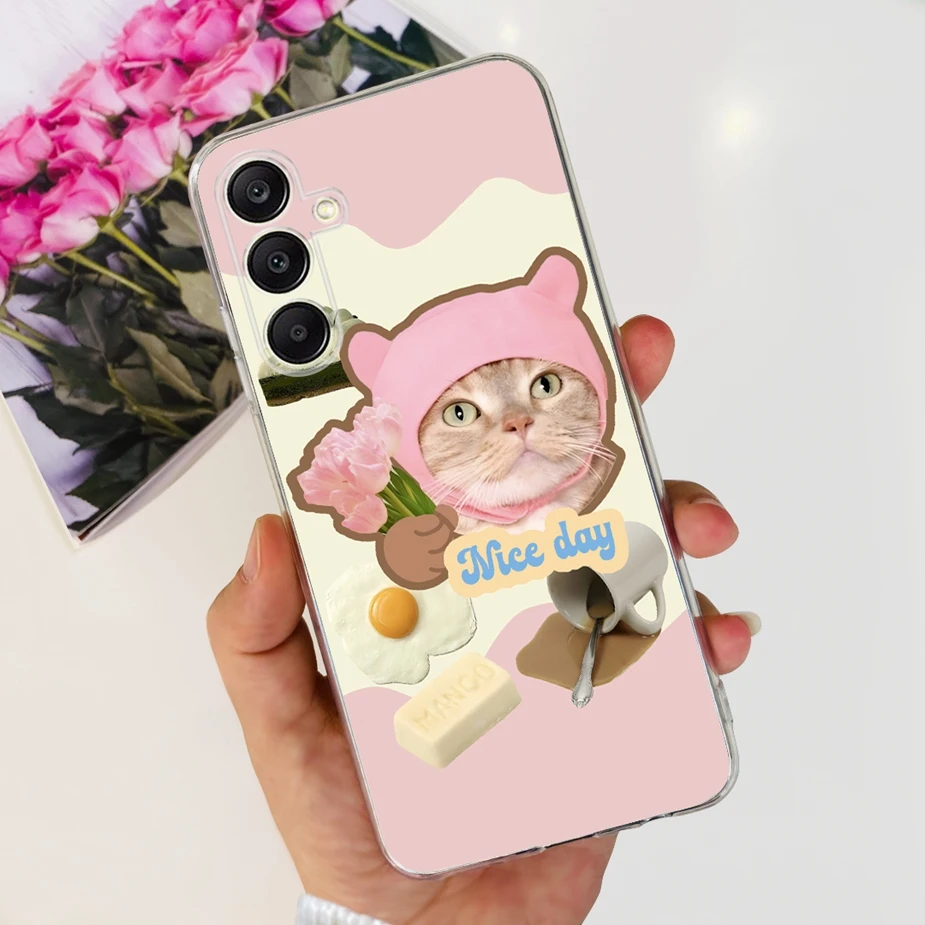 Luxury Painted Clear Silicone Case - Artistic Protective Cover