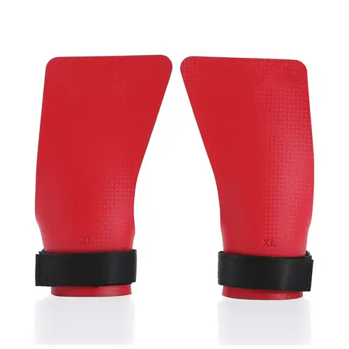 A Pair of Carbon No Finger Hole Hand Grips for Crossfit Pull Ups Cross Training Kettlebell Gymnastics Workout Palm Protector - Image 19
