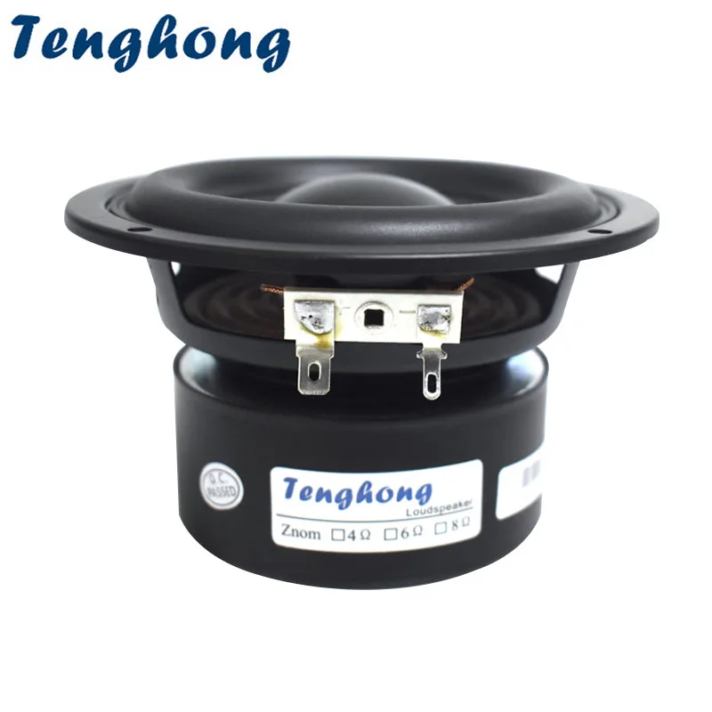 Subwoofer Speaker 4 Inch Unit 4 Ohm 8 Ohm 40W Audio Multimedia Speaker Deep Bass Loudspeaker Large Magnetic DIY 1pcs woofer speaker
