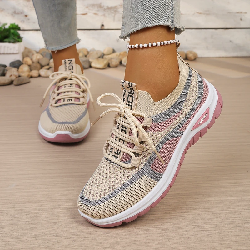 Women' shoes sneaker style two-color single shoes, versatile, and...