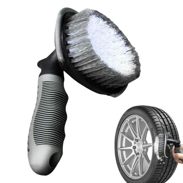 Wheel Brush For Rims Car Wheel Brush And Car Detailing Brushes Kit With  Nylon Bristles For Wheel Cleaner And Tire Brush Wheel - AliExpress