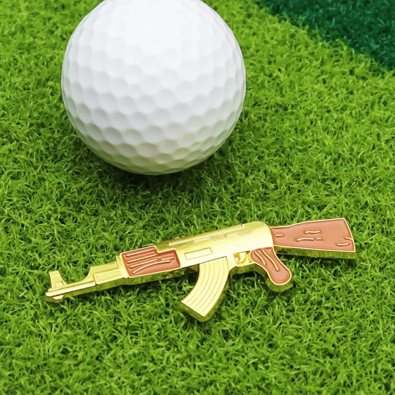 New golf accessories ball position Mark hat decoration metal new age has clip