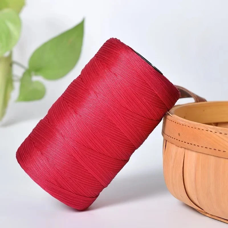 Ice Silk Thread for Summer Crochet – 250g Roll, 2.5mm Thick