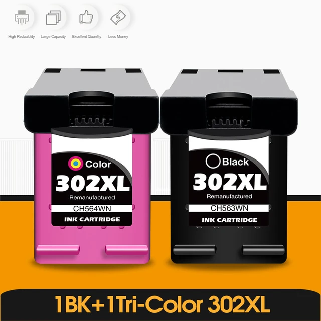 302 Cartridge Hp Deskjet 2130  Hp Printer Ink Cartridges 302 - 302 Hp Ink  Cartridge - Aliexpress