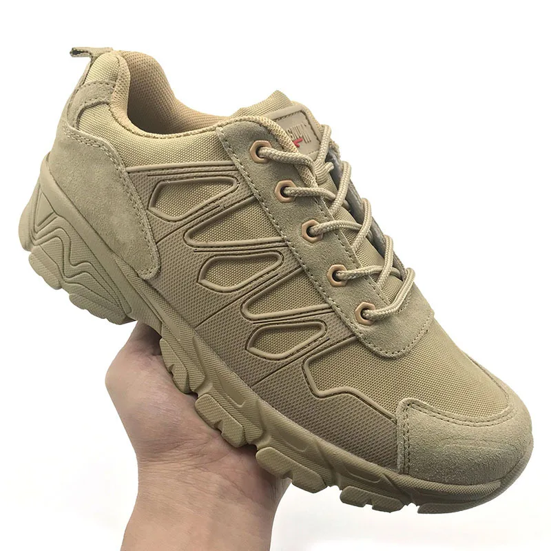 

Military Man Tactical Boots Man Hunting Hiking Shoes Wear-resistant Tactical Sneaker Breathable Tactical Military Equipment