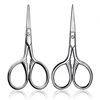 1Pcs Stainless Steel Small Makeup Grooming Scissors Eyebrows For Manicure Nail Cuticle Beard And Mustache Trimmer Nose Hair Tool 2