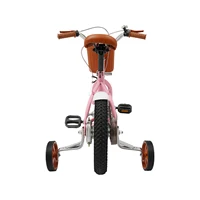 Vélo enfant 12 pouces amélioré pour les 2-4 ans, réglable en hauteur, avec roulettes et panier, modèle Junior 5