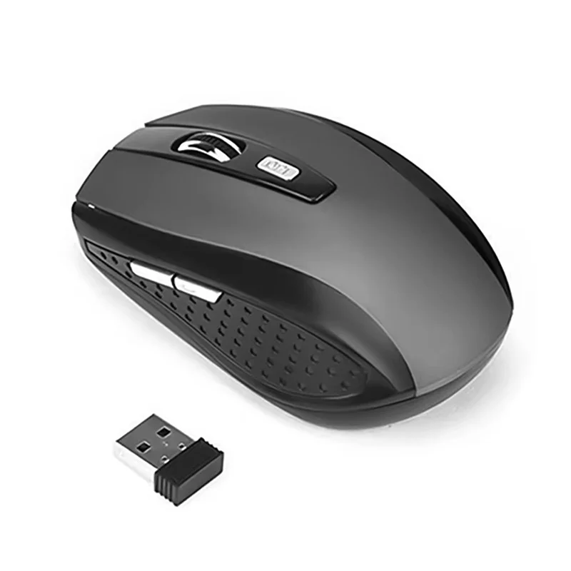Ergonomic Wireless Silent Optical Gaming Mouse with Adjustable DPI