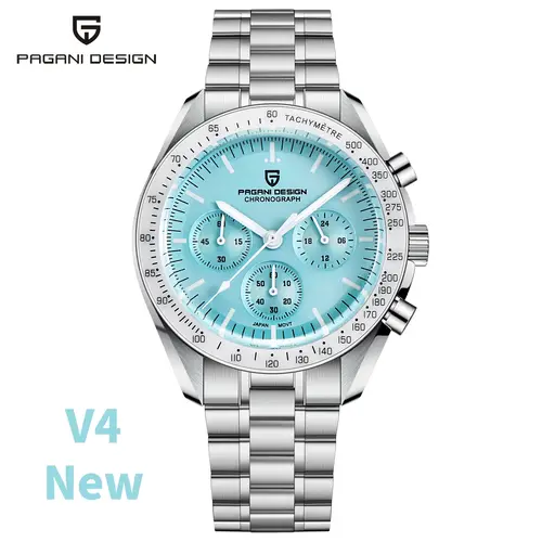 PAGANI DESIGN 2026 New Men's Watches Top Luxury Quartz Watch For Men Auto Date Speed Chronograph AR Sapphire Mirror Wrist watch - Image 9