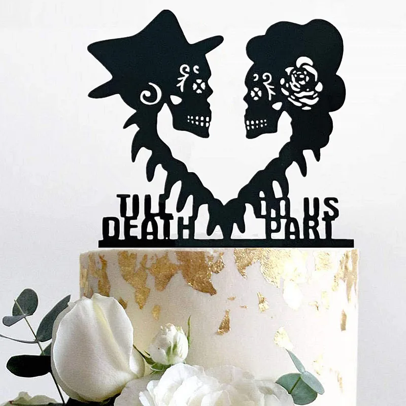 結婚式のケーキトッパー、花嫁と結婚式の子供のペットパターン