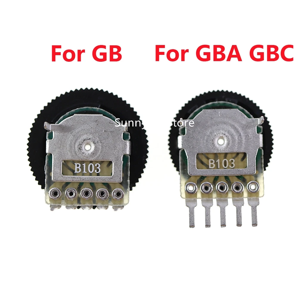 100 Pz/Lotto Di Ricambio Per Gb Classic Volume Switch Per Game Boy Gb Gba Gbc Scheda Madre Potenziometro