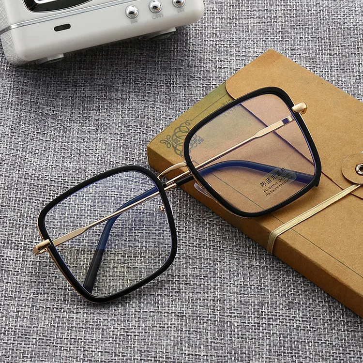 Fashion Classic Metal Anti-Blue Light Glasses Women Men Vintage Round Frame Computer Game Goggles Blue Ray Blocking Eyeglasses,eyeglasses frames,eyeglass frames,optical glasses