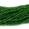 Veemake Natural Diopside Faceted Round Rondelle Edge Cube Coin Disc Beads For Jewelry Making DIY Necklace Bracelets Earrings 6