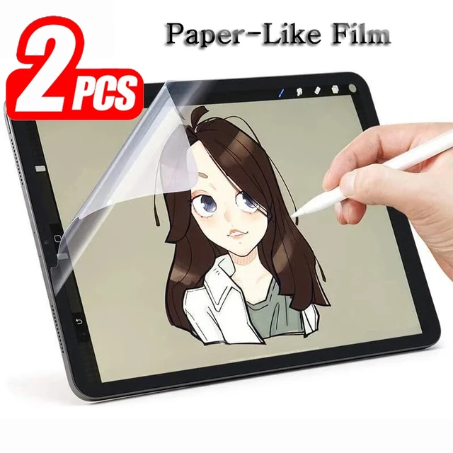 2 paquets) Papier Film Pour Apple iPad 2 3 4 5 6 7 8 9 9.7 10.2