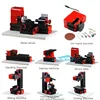 8 In 1 Mini Multipurpose Machine 12VDC 24W 2A 20000r/min Metal Wood Lathe Drilling Sanding Turning Milling Sawing Machine 5