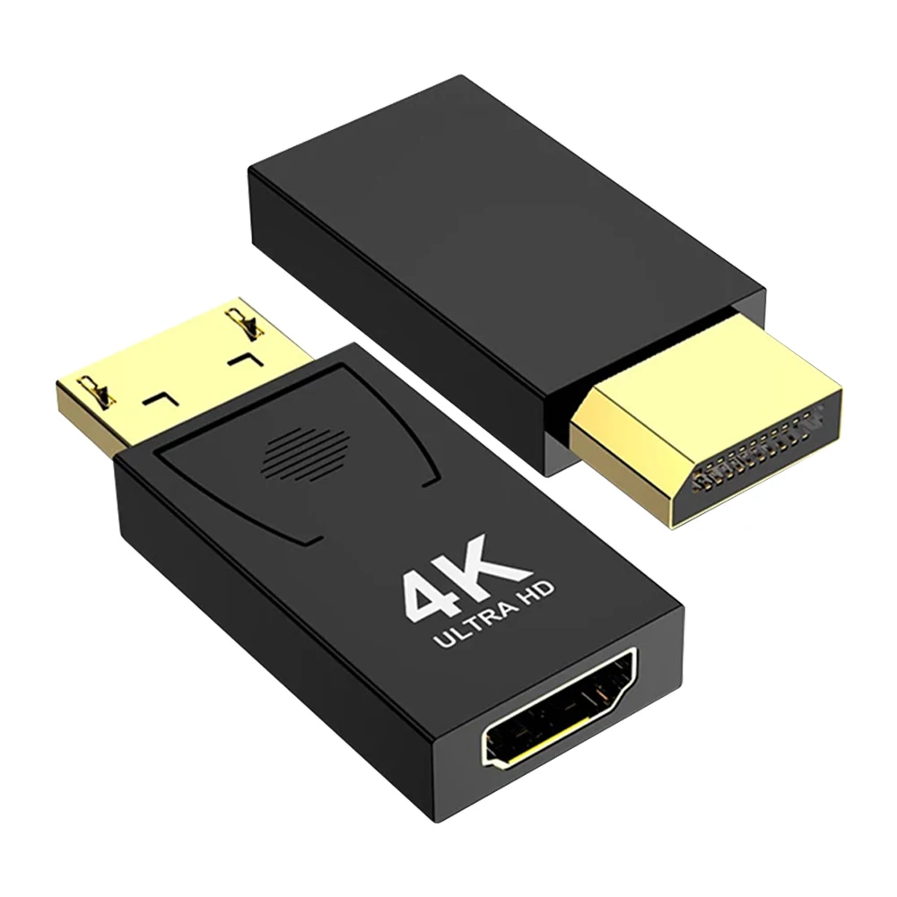 Adattatore 4K DisplayPort a HDMI compatibile 4K@60hz DP maschio a femmina compatibile HDMI per HDTV AMD Dell GPU Proiettore PC