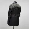 Fashion Men Suit Black Single Breasted Blazer Formal Groom Wedding Tuxedo Tailore Made 2 Pieces Business Prom Party Clothes 2023 2