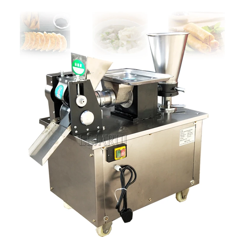 

110V 220V Automatic Dumpling Gyoza Machine Russia Ravioli/Pierogi/Pelmeni/Empanada Samosa Making Machine