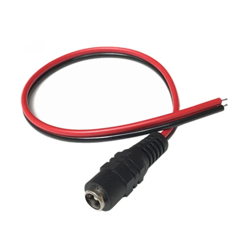 PATIKIL 5.0x3.0mm CC Maschio Terminali Alimentazione Spina 4 Pacco Fai da Te CC Barile Connettore Sostituzione con Tubo Retrattile
