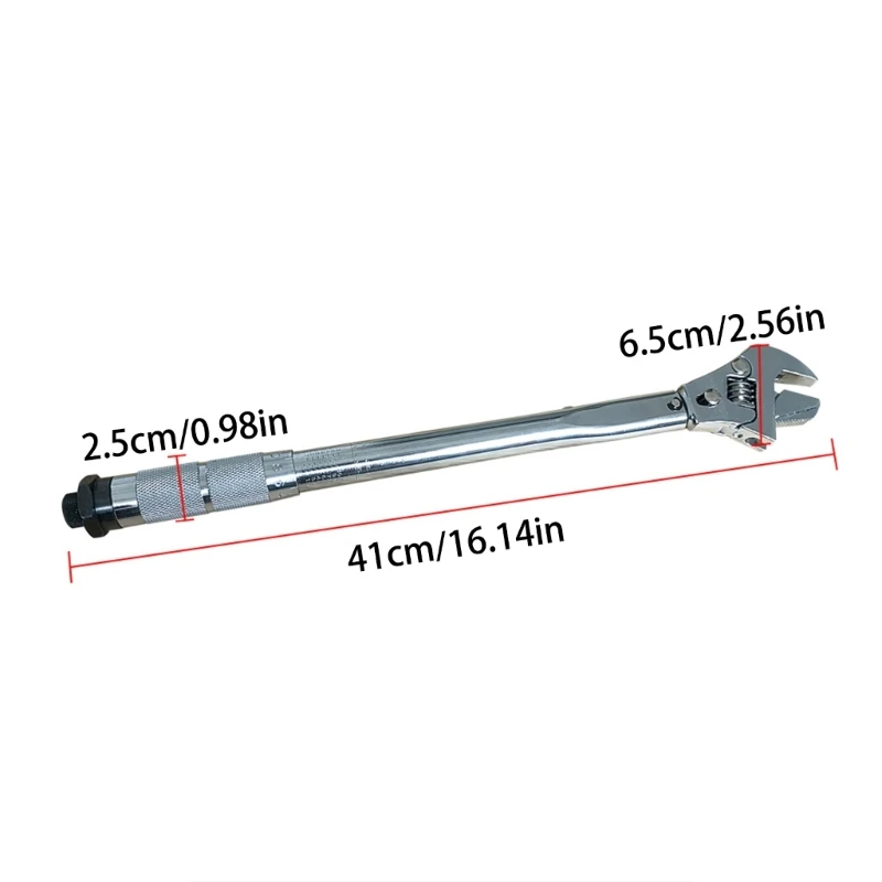 Adjustable Torque Wrench Spanner for Mini Split and Refrigeration System Heavy duty Wrench with Quick Release 19-110NM