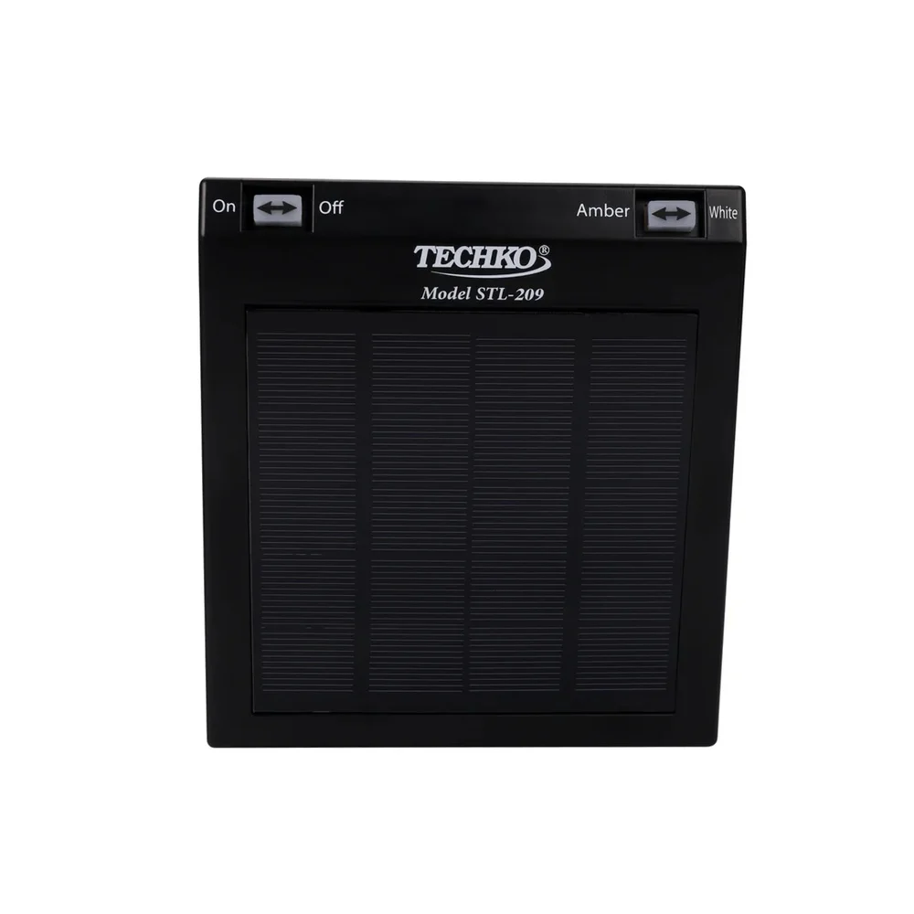 Solar LED Wall Lantern Waterproof Outdoor Light Amber White Light Solar Powered Easy Install Night Light Entrances Garden Decor 3