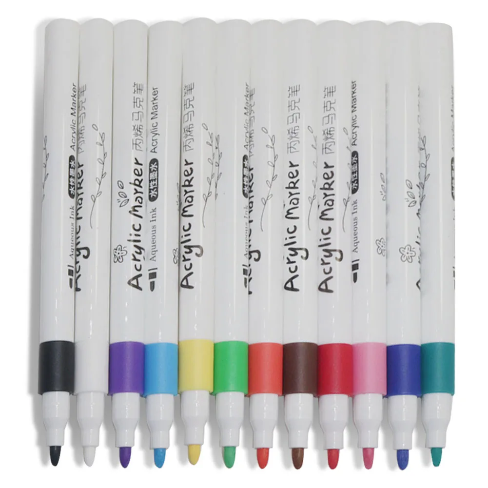 Children's Water-based Acrylic Marker Pen 12 Pcs