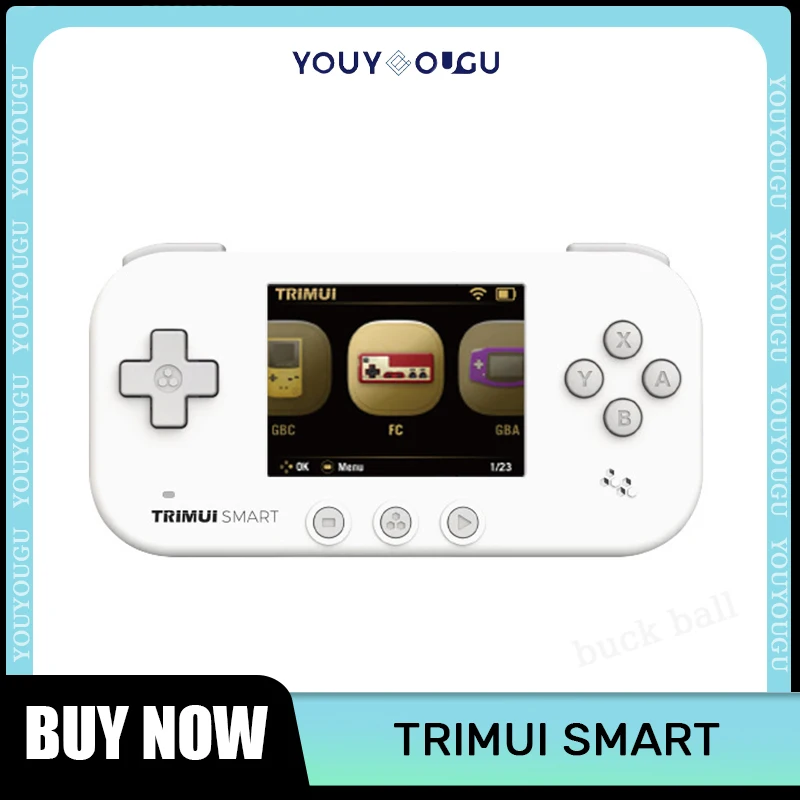 

Trimui Smart Handheld Game Console Retro Mini Portable Gamepad 2.4inch Ips Screen Nostalgia Gamepads With 15000 Games Kid's Gift