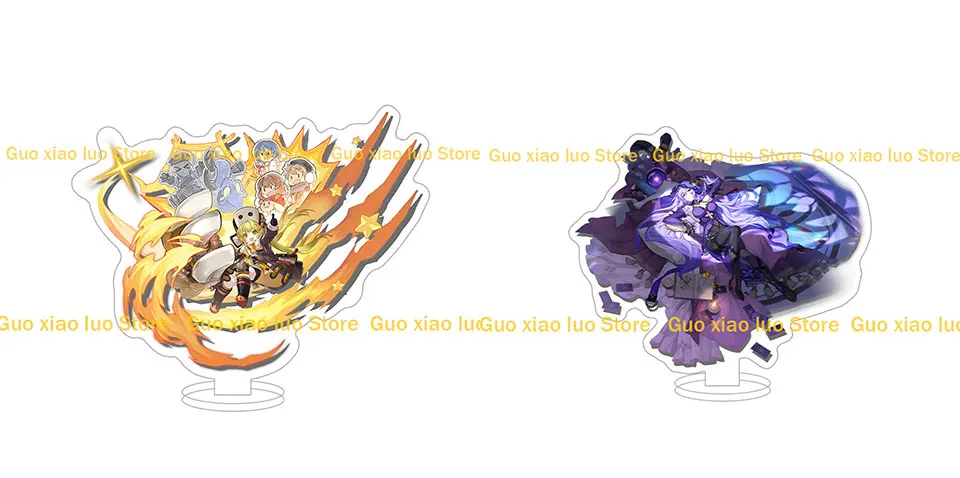 Honkai Star Rail Offizielle neue Skins Sunday Rappa Lingsha Feixiao Moze Jiaoqiu Yunli 7. März Jade Acrylständer Schreibtischornament – Detail 10