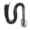 1PC 40CM Genuine Leather Tassel Horse Whip With Handle Flogger Equestrian Whips Teaching Training Riding Whips 2