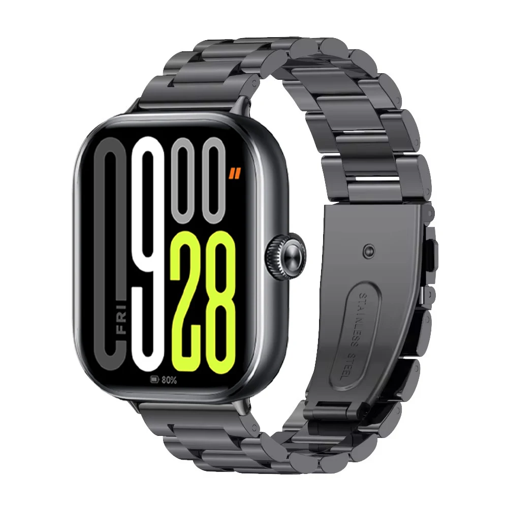 Stainless Steel Replacement Smartwatch Strap - Premium Metal Bracelet