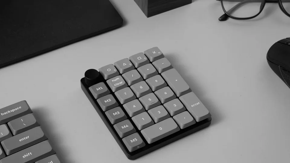 Keychron K0 Max QMK ワイヤレス カスタム ナンバー パッド 音響