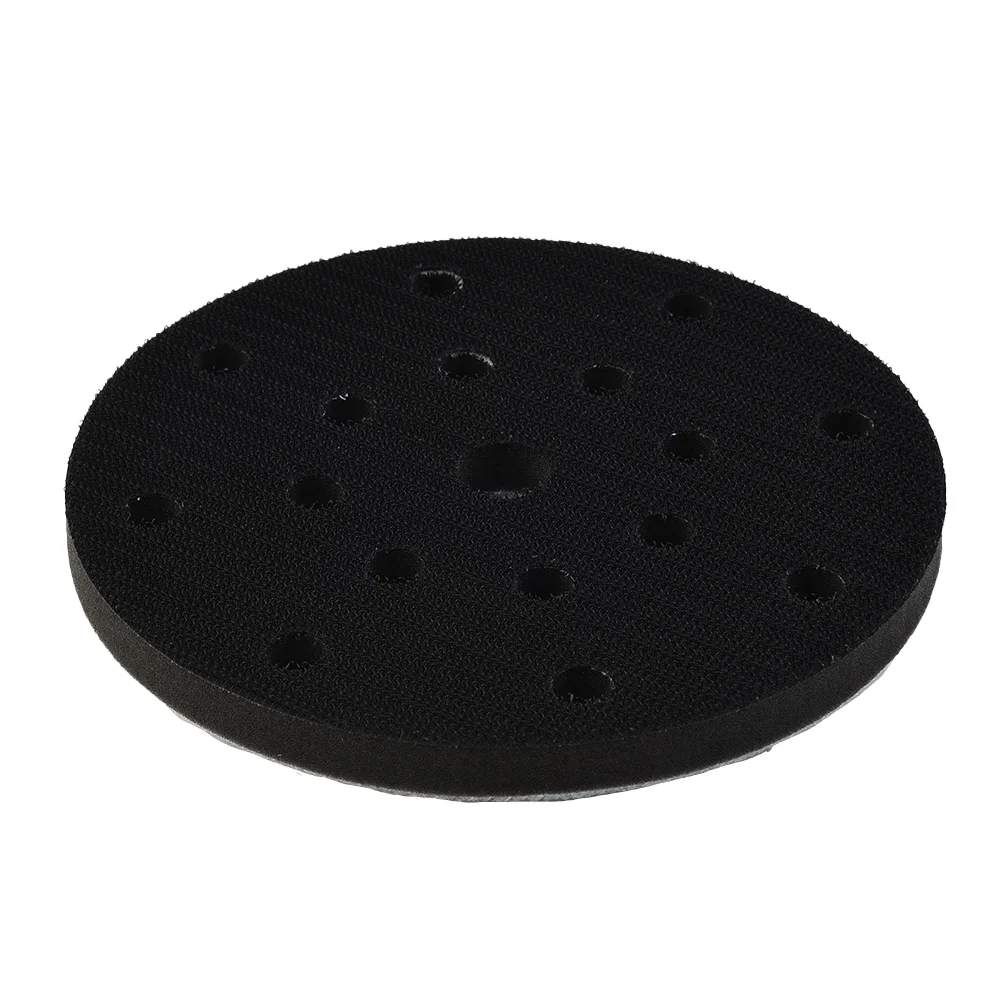 

Backup Sanding Pad Grinding Hook & Loop Interface Part Sander Spare Tool Accessories Polishing Replacement Sponge 17 holes