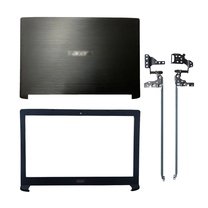 New For Acer Aspire 7 A715-71 A715-71G A715-71G-71Nc Series Laptop Lcd Back Cover/Front Bezel/Lcd Hinges Plastic Black Top Case
