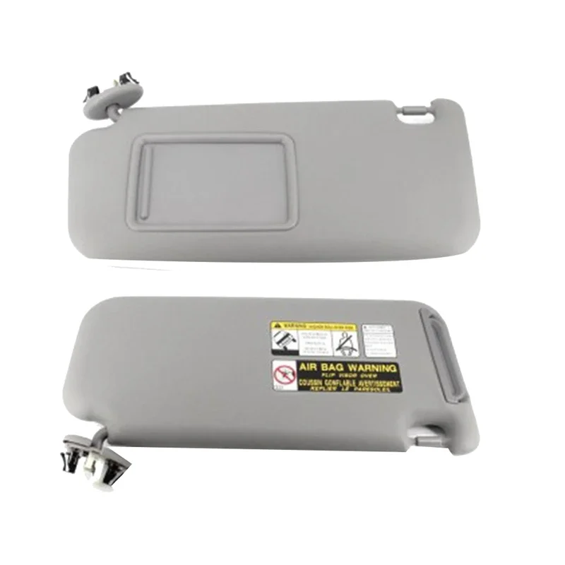 

1Pair Sunvisor Cover 74320-42501-A1 74320-42501-B2 For Toyota RAV4 2005-2013 Car Sunshade Makeup Mirror 7432042501 With Light