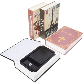 Hidden Safe Box Sight Secret Book Hidden Security Safe Box Code Lock Money Jewelry Watch Stash Compartment Classic Book Style 1