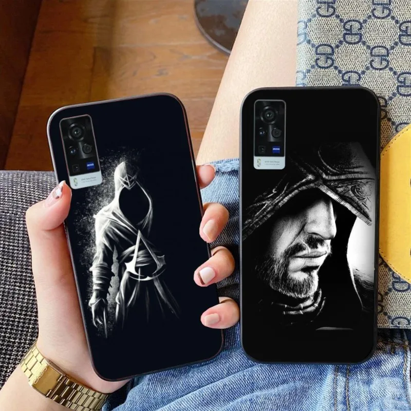 A-Assassins Creed Smart Phone Case Per Vivo Y95 Y93 Y31 Y20 V19 V17 V15 Pro X60 Nex Black Soft Phone Cover Funda