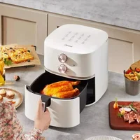 Midea 220V Air Fryer Household 5L Multifunctional Air Electric Fryer French Fries Machine Electric Oven All-in-one 2