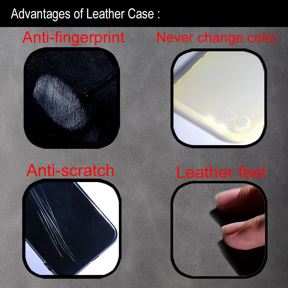 Leather Case for iPhone XS Max XR X funda simple design durable cover for iphone xs case 5